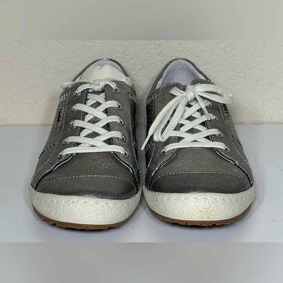 JOSEF SEIBEL "Caspian"Silver Metallic Sneaker, NEW! US 5-5.5 S(EU 36) - Picture 3 of 9